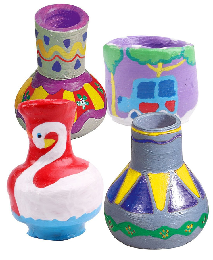 迪士尼 陶艺机专用陶泥 真彩陶 真彩彩色陶泥 6色装