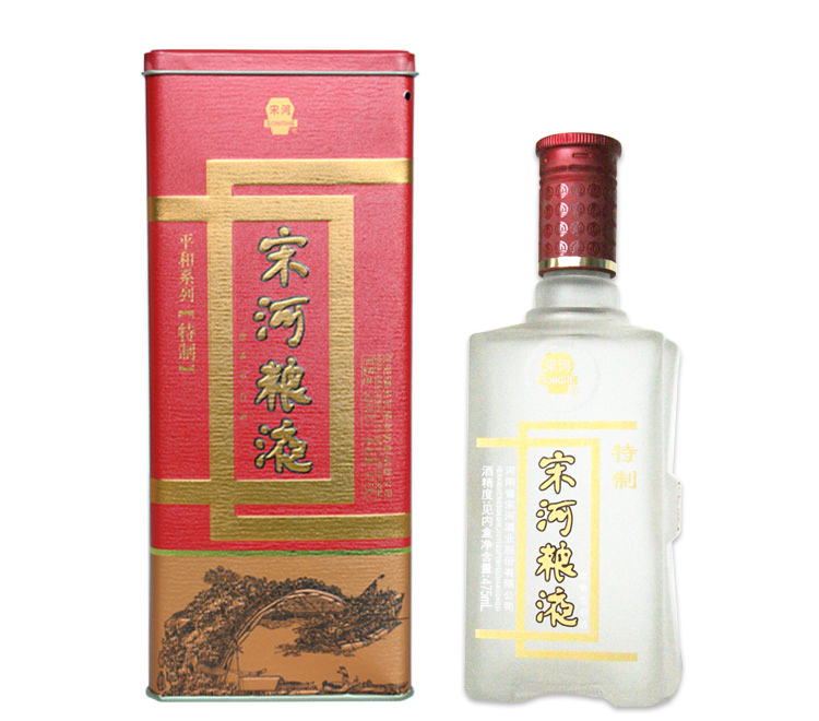 【酒厂直营】宋河粮液46度特制平和475ml浓香型白酒