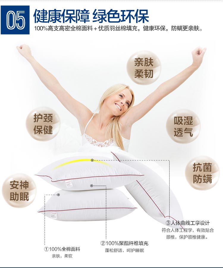 Fazeya/彩羊恒源祥出品抱枕靠垫靠枕 婚庆配套靠垫芯枕芯床上用品 靠垫芯一只 60cm*60cm