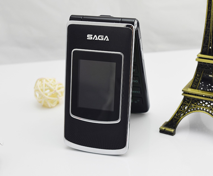 传奇(SAGA) K6 移动/联通2G老人手机 双卡双待 黑