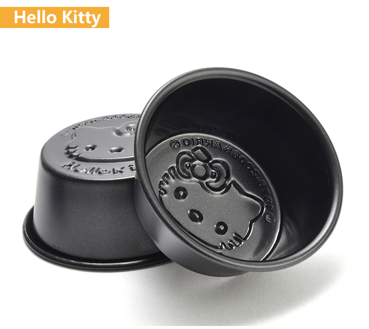 烘焙工具 小猫蛋糕模具 马芬模Hello Kitty 6只/套 优客尚品 Hello Kitty