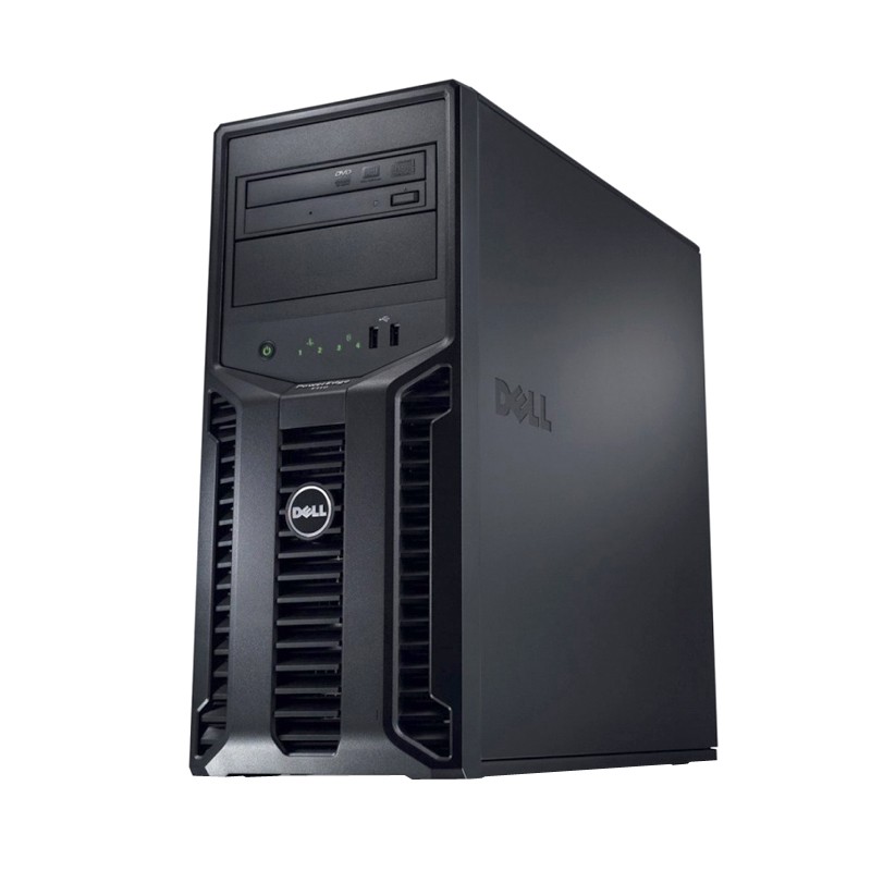 戴尔dell t110 小型微塔式服务器 e3-1220v2/8g1t*2/dvd