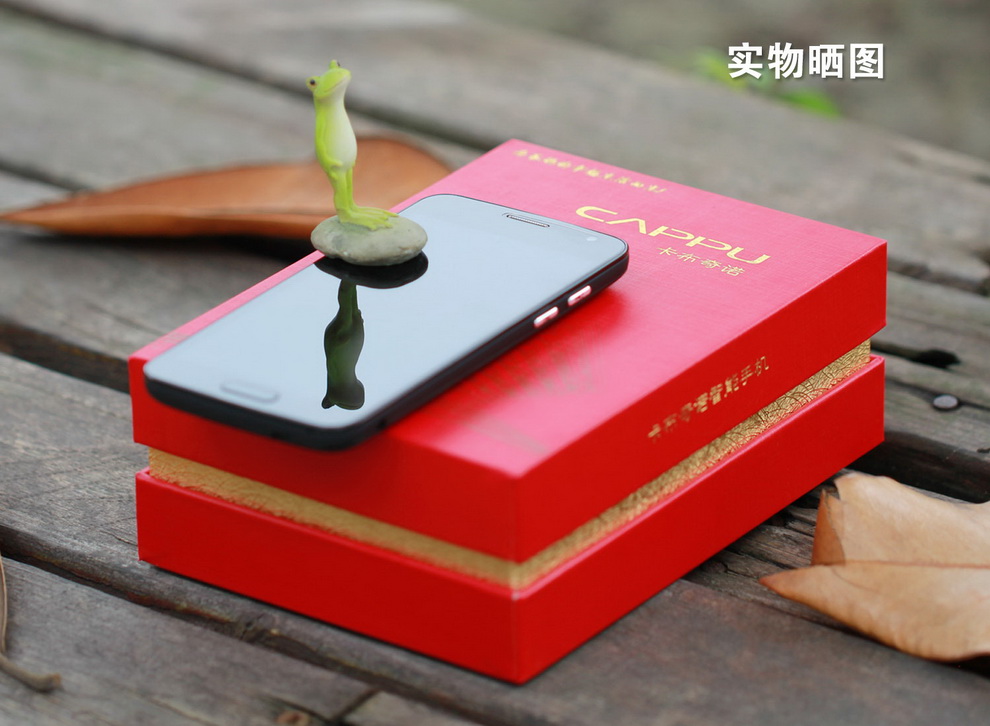 
                                        CAPPU （卡布奇诺2) 8G版 移动3G/联通2G 老人智能手机 黑色                