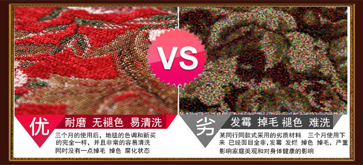 德威尔 地毯客厅 茶几卧室床头地毯欧式现代简约可机洗地毯地垫门垫 258米色 90cmx140cm