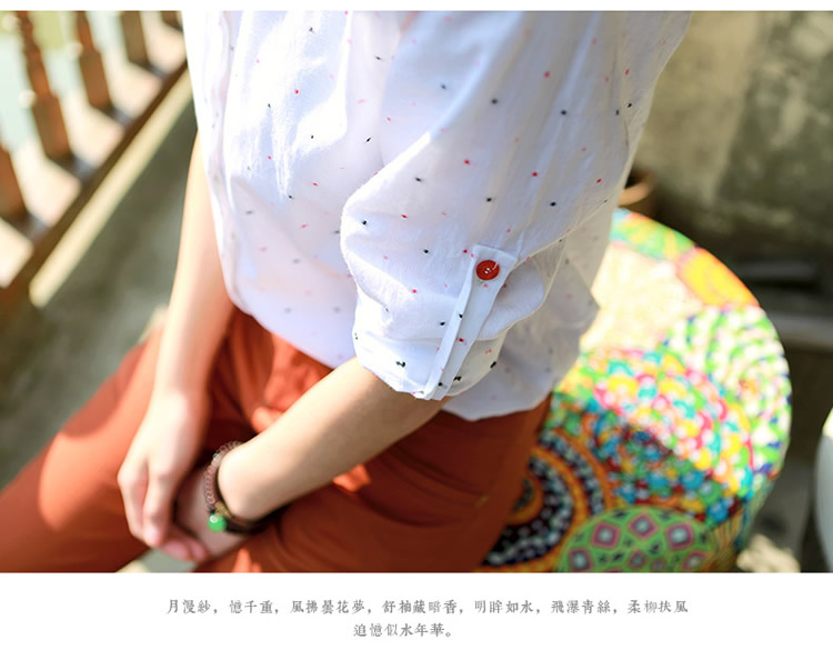 紫格子 白色长袖衬衫女 韩版棉衬衫 白色(R3042) XL