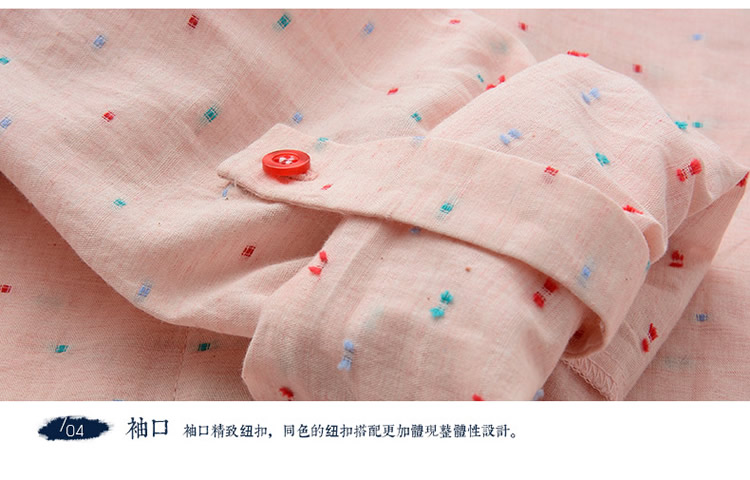 紫格子 白色长袖衬衫女 韩版棉衬衫 白色(R3042) XL