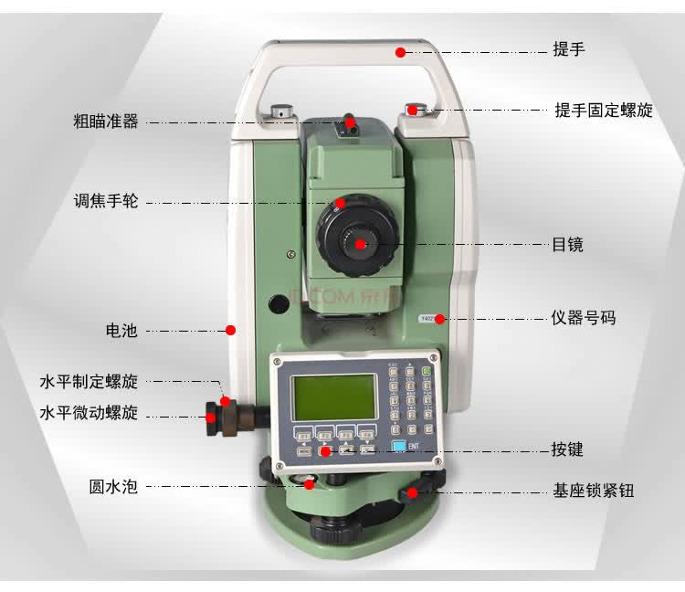 苏州一光foif全站仪rts112s2秒激光测距苏一光一光角度测量仪器rts112