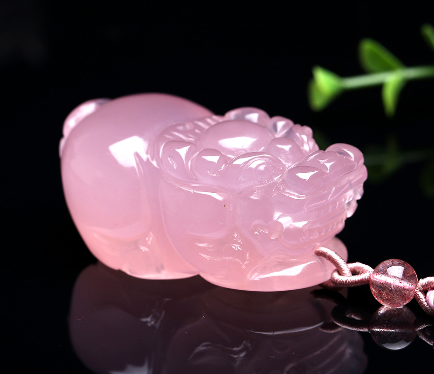 品牌: 福玺珠宝 品种: 水晶 材质: 粉晶 重量: 86.