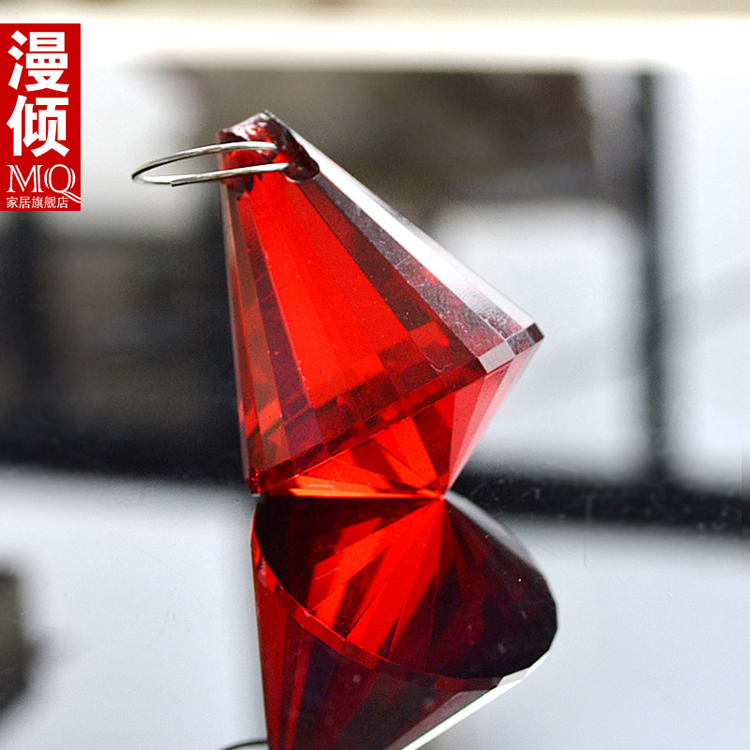 
                                        漫倾（MQ）小橄榄 水晶珠帘水晶隔断帘成品门帘玄关过道帘半帘子卫生间卧室门帘 35条长1.55米【齐平】定制                