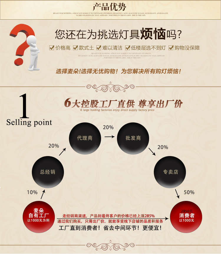 麦朵led客厅灯全铜吸顶灯欧式水晶灯具美式简约现代卧室别墅遥控灯饰 中号600mm