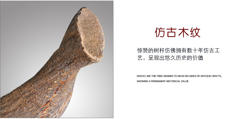
                                        唯庆中式玄关摆件电视柜装饰品办公室书房软装配饰新房工艺品富贵鸟                