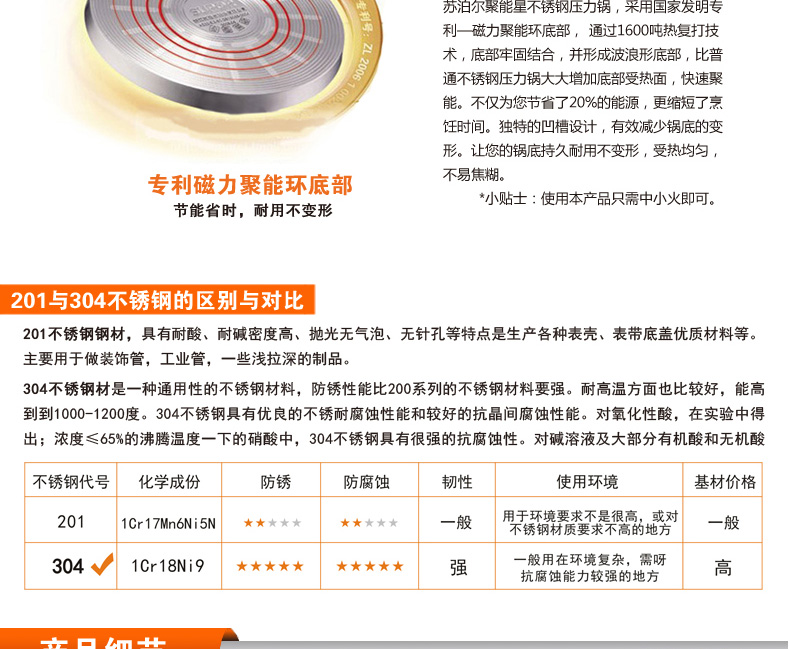 
                                        苏泊尔奶锅 16CM雅尚304不锈钢奶锅煮奶热奶小奶锅 电磁炉燃气通用ST16S1                