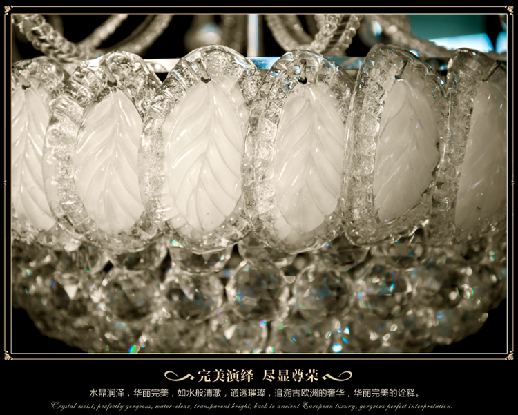 简普家居家装建材灯具吊灯现代简约水晶吊灯时尚客厅水晶灯LED餐厅水晶灯卧室灯 银600*高600-139球 带E14LED光源