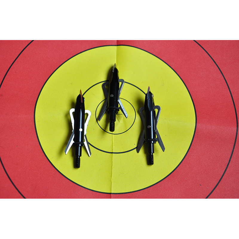 topoint archery 顶点愤怒狩猎箭头tp224,3个包装,射箭器材 3个