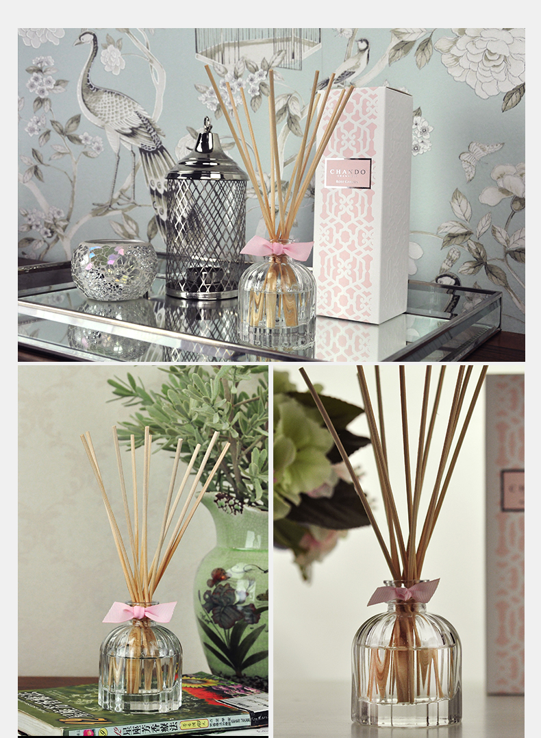 
                                                                                CHANDO香度 香薰 无火香薰 藤条香薰精油70ML套装 进口室内香氛香水精油 薰衣草之恋70ml-浓郁                