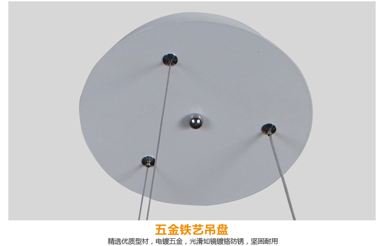 简普家居家装灯具吊灯现代简普时尚LED吊灯客厅创意灯个性卧室灯餐厅灯书房灯宜家吧台灯饰灯具 三圆80+60+40CM 带暖白LED光源