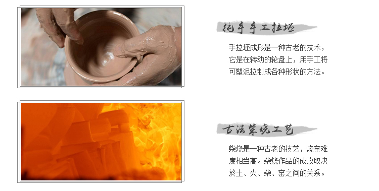 
                                        肖字和德 柴烧仿古茶叶罐 陶瓷储茶罐 茶具配件 普洱茶罐密封储物罐 大小号可选 仿古柴烧茶叶罐-34号                