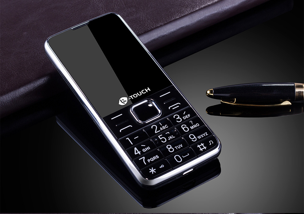 天语(k-touch)t2 移动/联通2g 双卡双待 老人手机 黑色