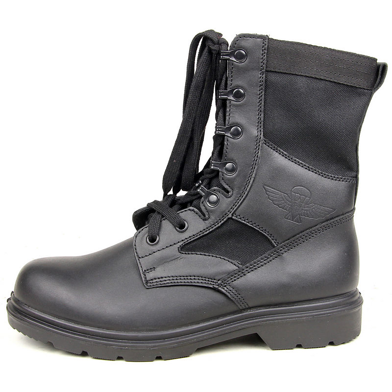 3514神行太保06作训靴男皮靴作战靴牛皮户外高帮靴黑色单靴真品头层