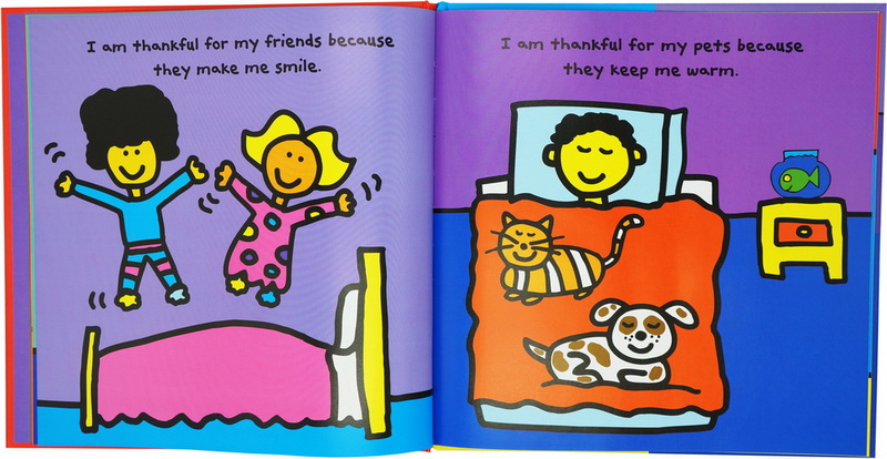 英文原版 the thankful book todd parr 精装绘本 主题 感恩节
