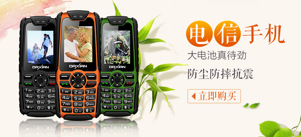 大显（DaXian）DX886 移动/联通2G翻盖老人手机 双卡双待 红色