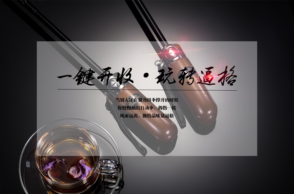 
                                                                                TTK 商务雨伞男士加大加固一甩干双层全自动伞抗台风防暴雨晴雨伞 深海蓝                