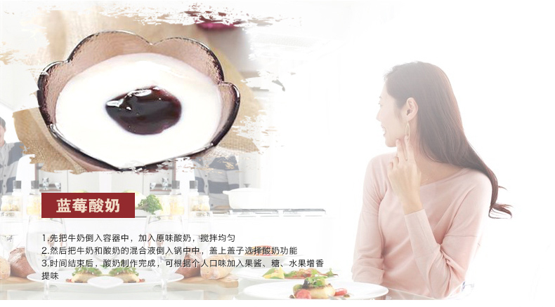 艾纳优 A-313C 智能迷你电饭煲 小电饭煲锅 1.6L 升级智能版 迷你电饭煲 粉红色