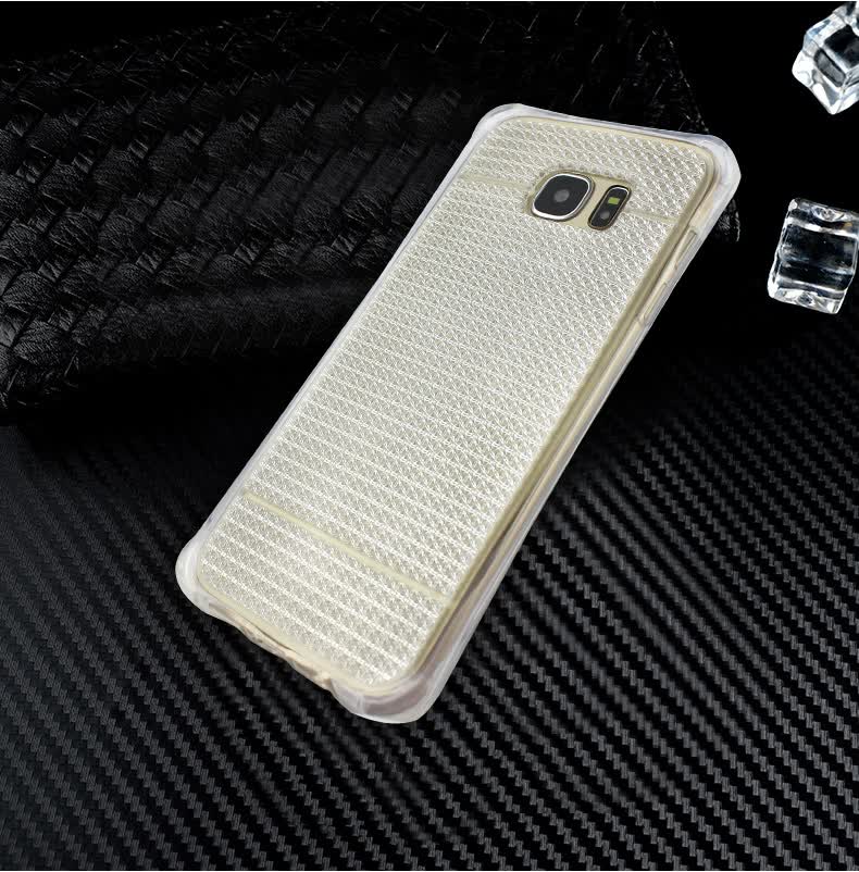 【京东配送】gk 三星galaxy s7 手机壳/手机套 防摔硅胶全包气囊保护