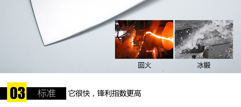 
                                        德世朗进口不锈钢刀具 面包刀单刀 辅助冻肉刀 带锯齿厨刀 LY007                