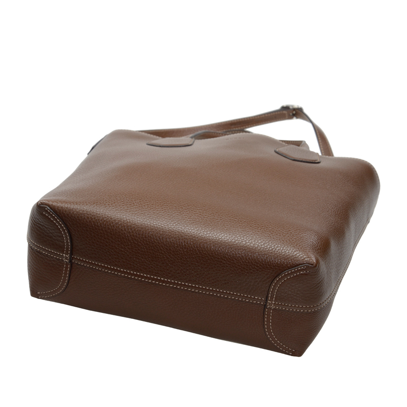 gucci/古驰 女士牛皮新款手提包单肩包370825咖啡色