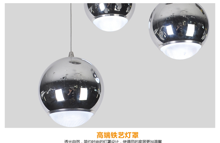 简普家居家装灯具吊灯现代简约吊灯铁艺LED吊灯时尚客厅吊灯宜家餐厅吊灯创意灯饰灯具 1头吊灯