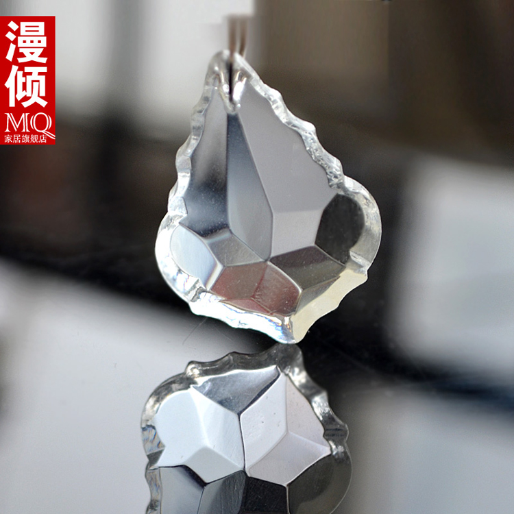 
                                        漫倾（MQ）小橄榄 水晶珠帘水晶隔断帘成品门帘玄关过道帘半帘子卫生间卧室门帘 35条长1.55米【齐平】定制                