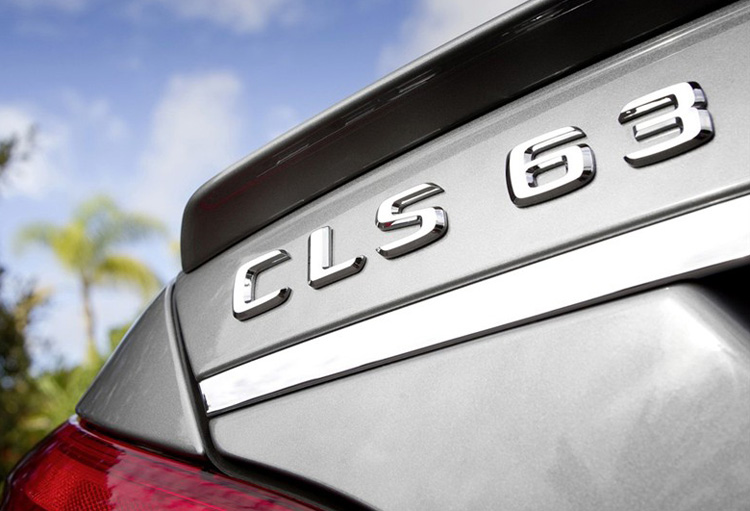 维诺亚奔驰cls级cls300后标志cls350改装车标cls63字标amg车贴尾盖标