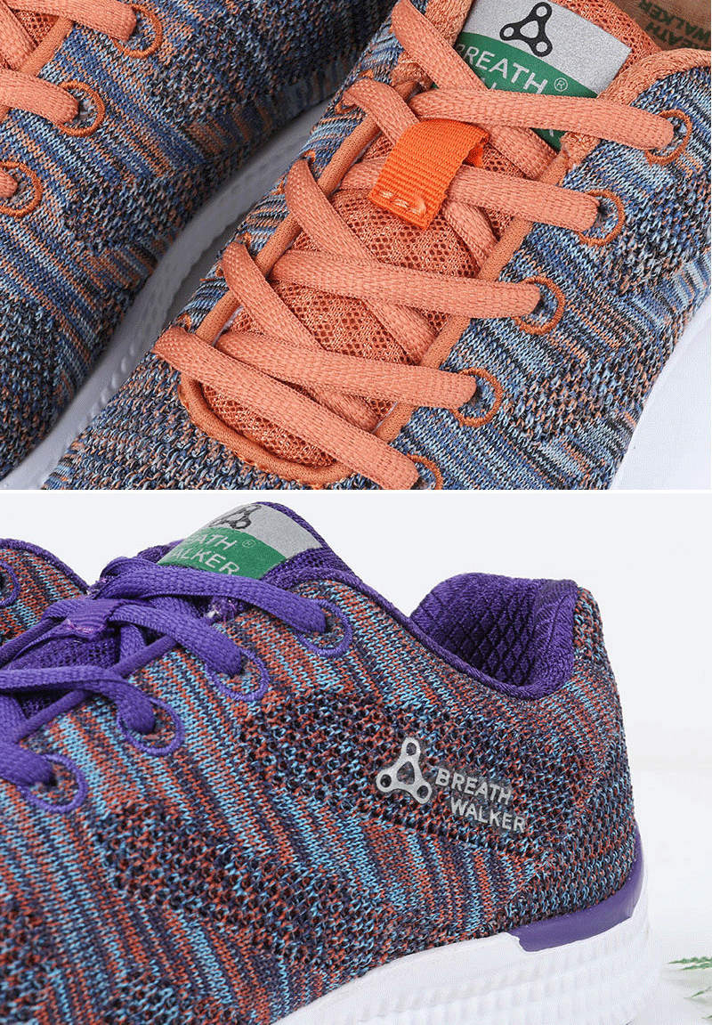 breath walker/足行健养生按摩鞋养生鞋健步运动休闲女鞋足底按摩鞋