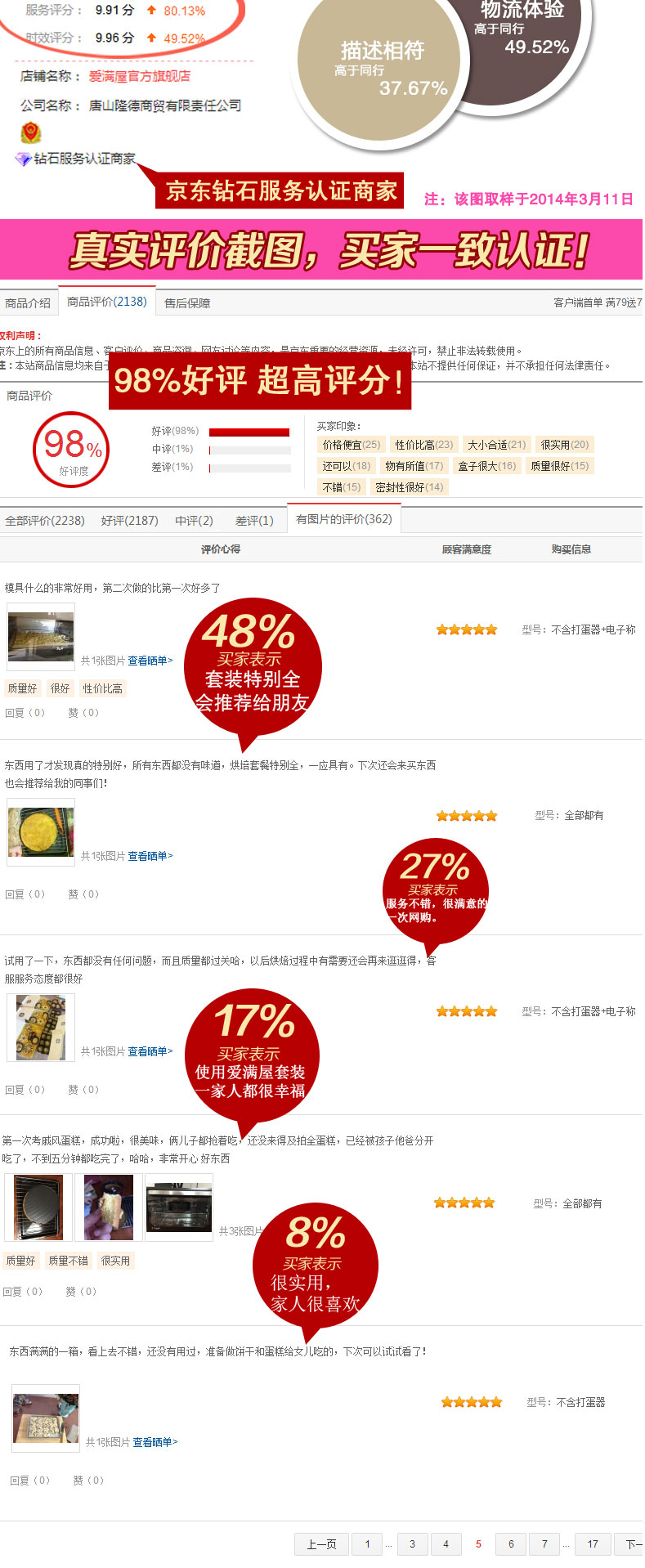 
                                        爱满屋 超值新手烘焙工具套装 蛋糕模具 烤箱 DIY饼干披萨蛋挞 烘培套装 面包工具套餐 全部都有                