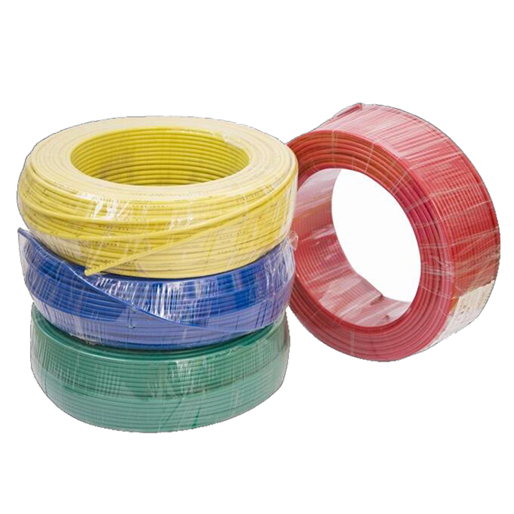 双菱 电线电缆 zr-bv6平方国标家装进户用线阻燃 单芯单股 100米 黄色