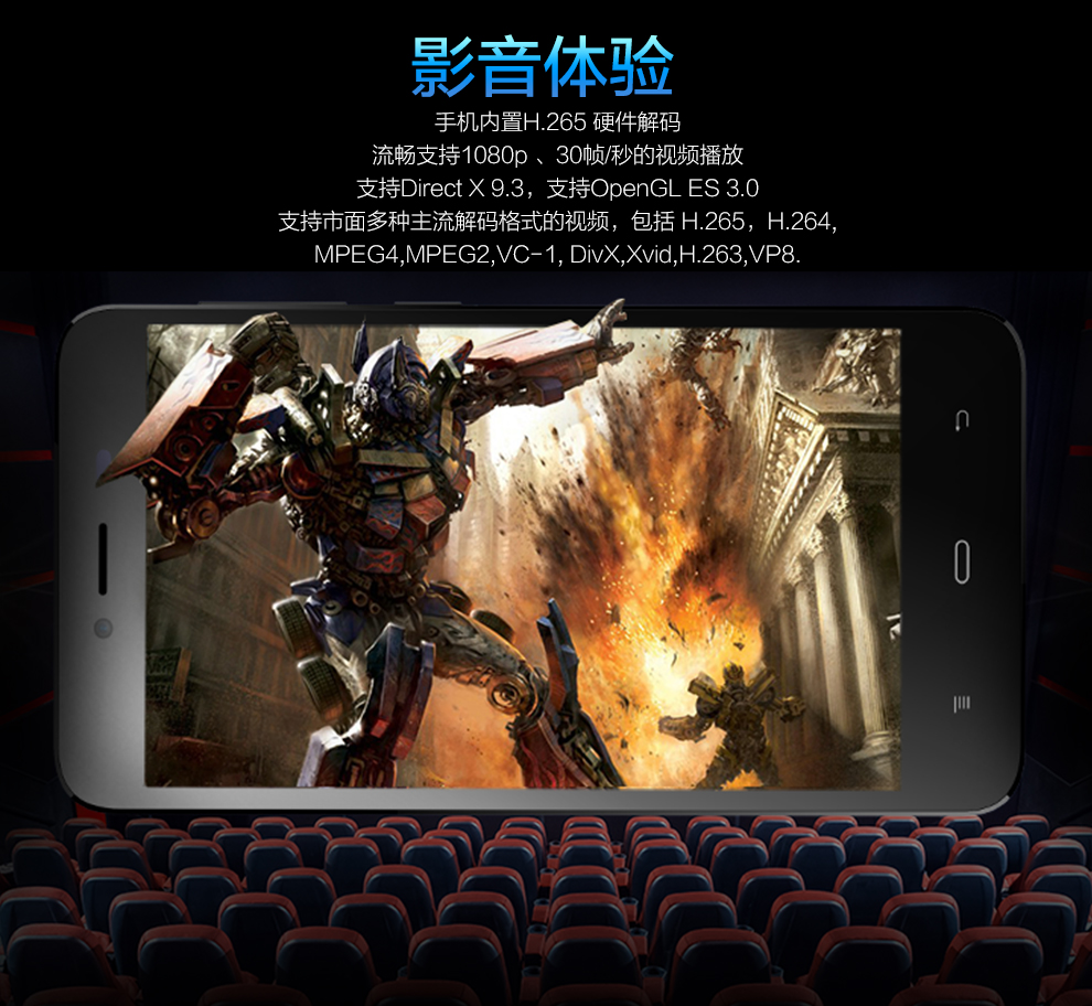 斐讯（PHICOMM）E653Lw 联通4G智能手机 双卡双待 8GB 白色