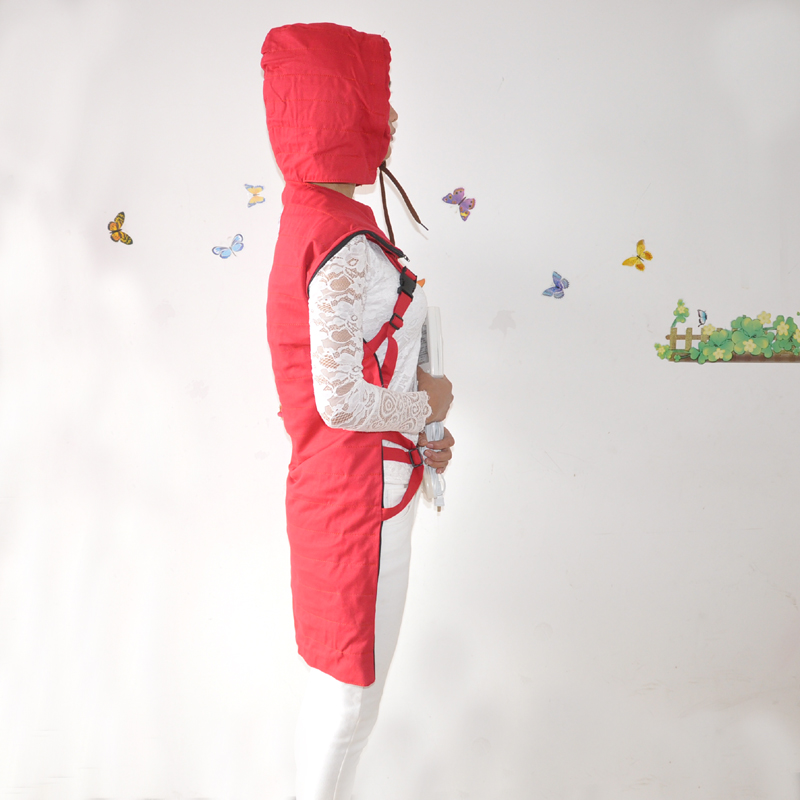 雪云带帽子电热原始点红豆袋碳纤维电热温敷保暖服张钊汉无辐射 第六