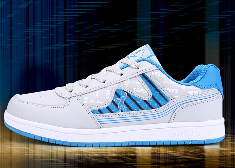 空中飞人篮球鞋春季皮面休闲鞋45大码男鞋46学生板鞋47低帮运动鞋48码