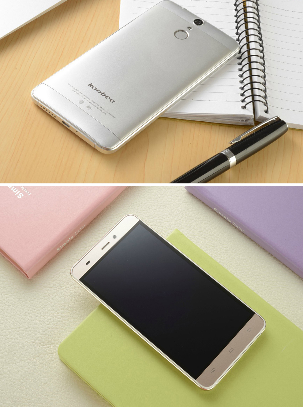 酷比koobeeh6移动4g智能手机双卡双待麦穗金
