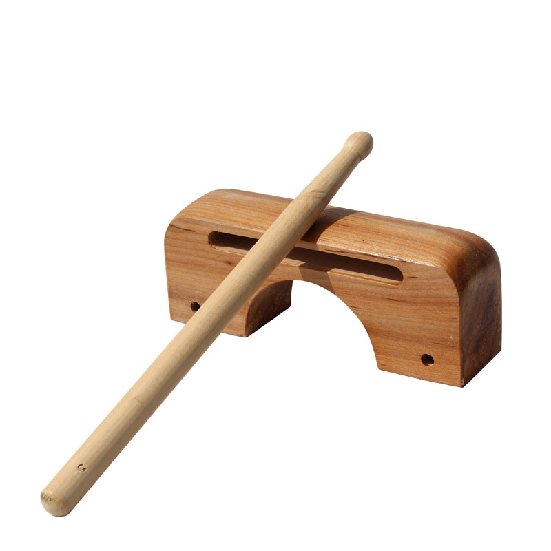 新宝乐器梆子 高低梆子 高低板子长短角木鱼 高音 低音木鱼 低梆子