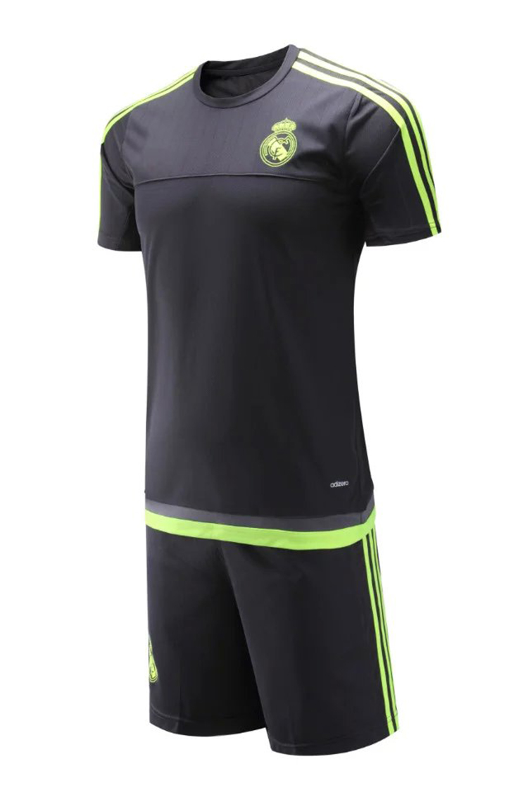 男训练服足球衣比赛队服定制运动服定制印号 巴萨黑色 xl码182-190cm