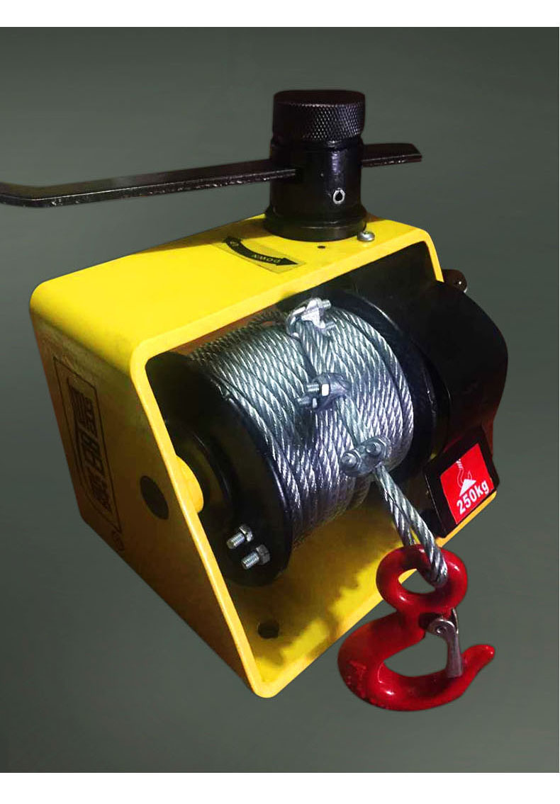 晋阳湖涡轮手摇卷扬机 / 手摇绞盘 / 自锁手摇绞车 / 手摇牵引机 250