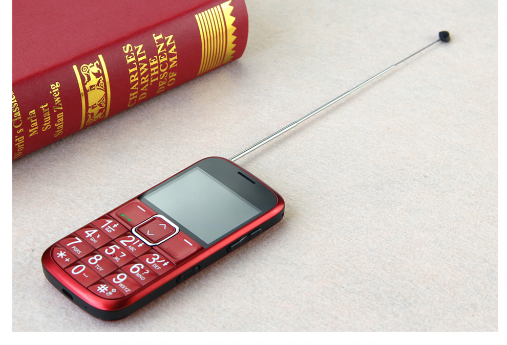 中兴（ZTE）L530G 移动/联通2G 老人手机 黑色