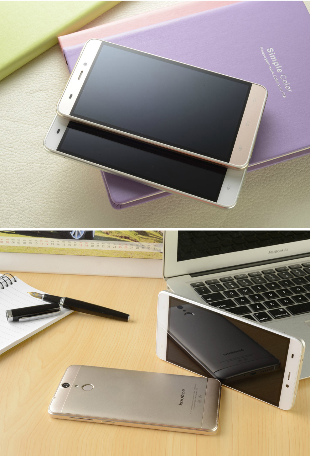 酷比koobeeh6移动4g智能手机双卡双待麦穗金