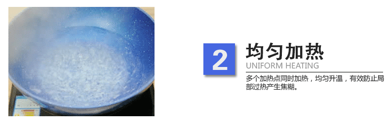 意达尔不粘锅炒锅无油烟平底不粘炒锅家用麦饭石不沾复底电磁炉燃气通用炒菜锅30cm