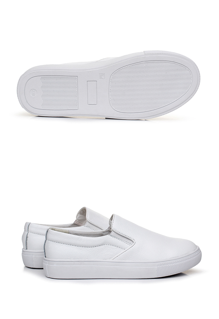 赛格莉 单鞋女 小白鞋 乐福鞋 休闲鞋女 平跟平底一脚蹬懒人鞋 115