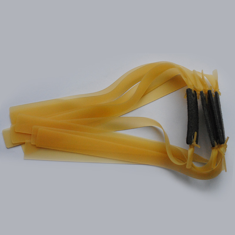 邦力士皮筋 皮兜 乳胶皮筋管橡胶管 扁皮兜组五副传统皮筋