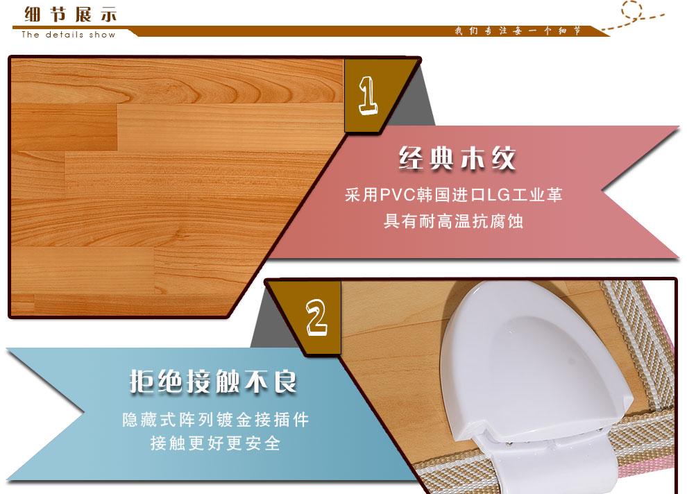 
                                        皇媳妇 碳晶地暖垫 移动地暖垫 电热地毯   取暖垫 取暖毯 木纹电热垫 经典木纹浅 200*300                
