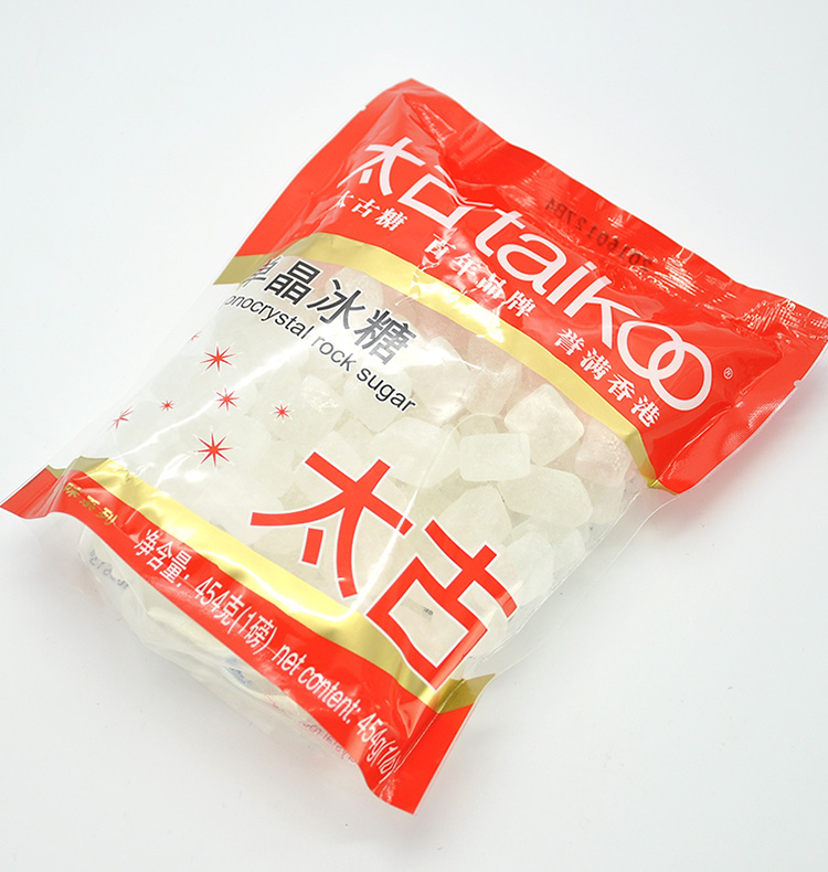 太古taikoo单晶冰糖454g袋装 食用糖土冰糖 煲汤炖粥烘焙烹饪辅料